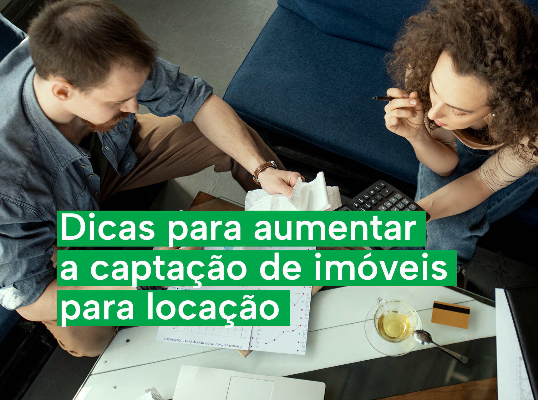 gestores pensando em como aumentar a captação de imóveis