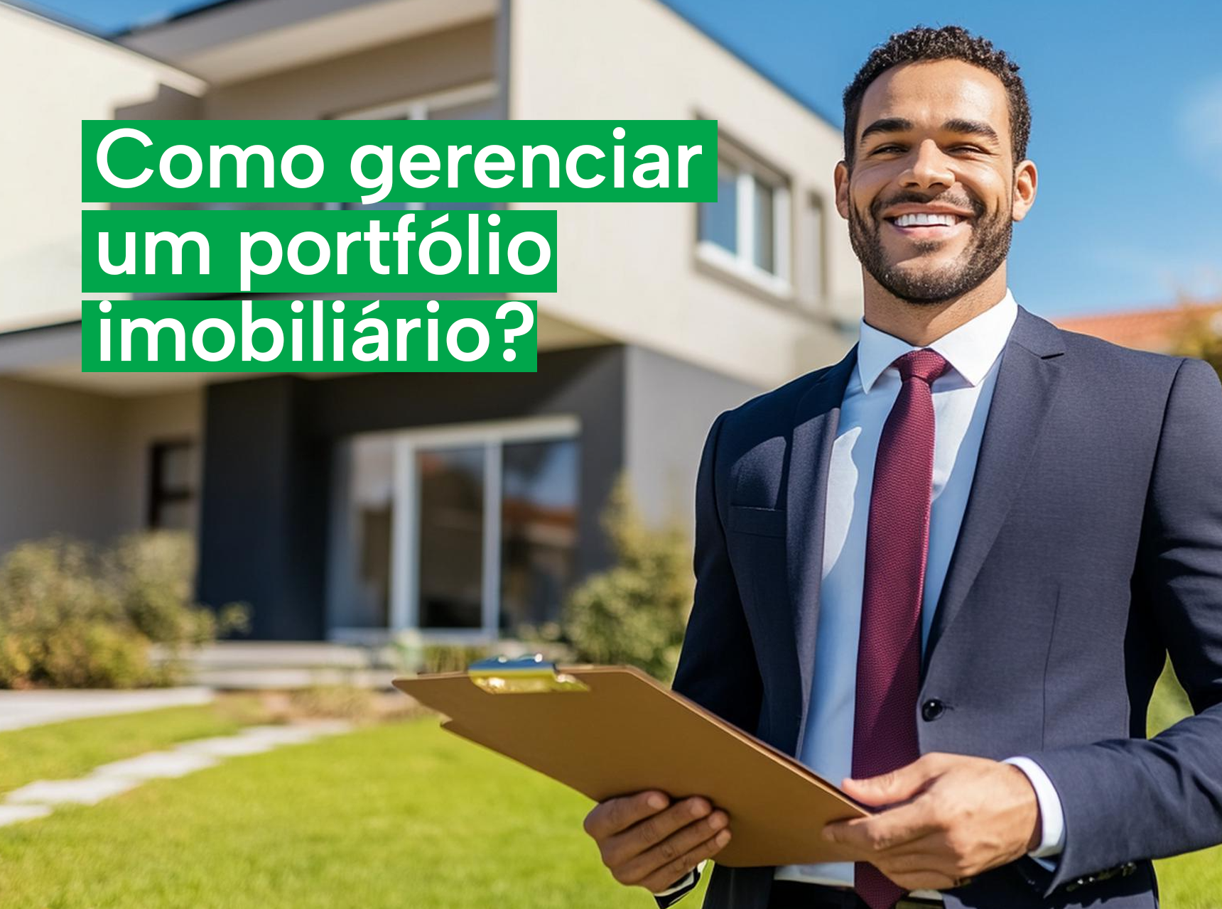 como gerenciar portfólio imobiliário