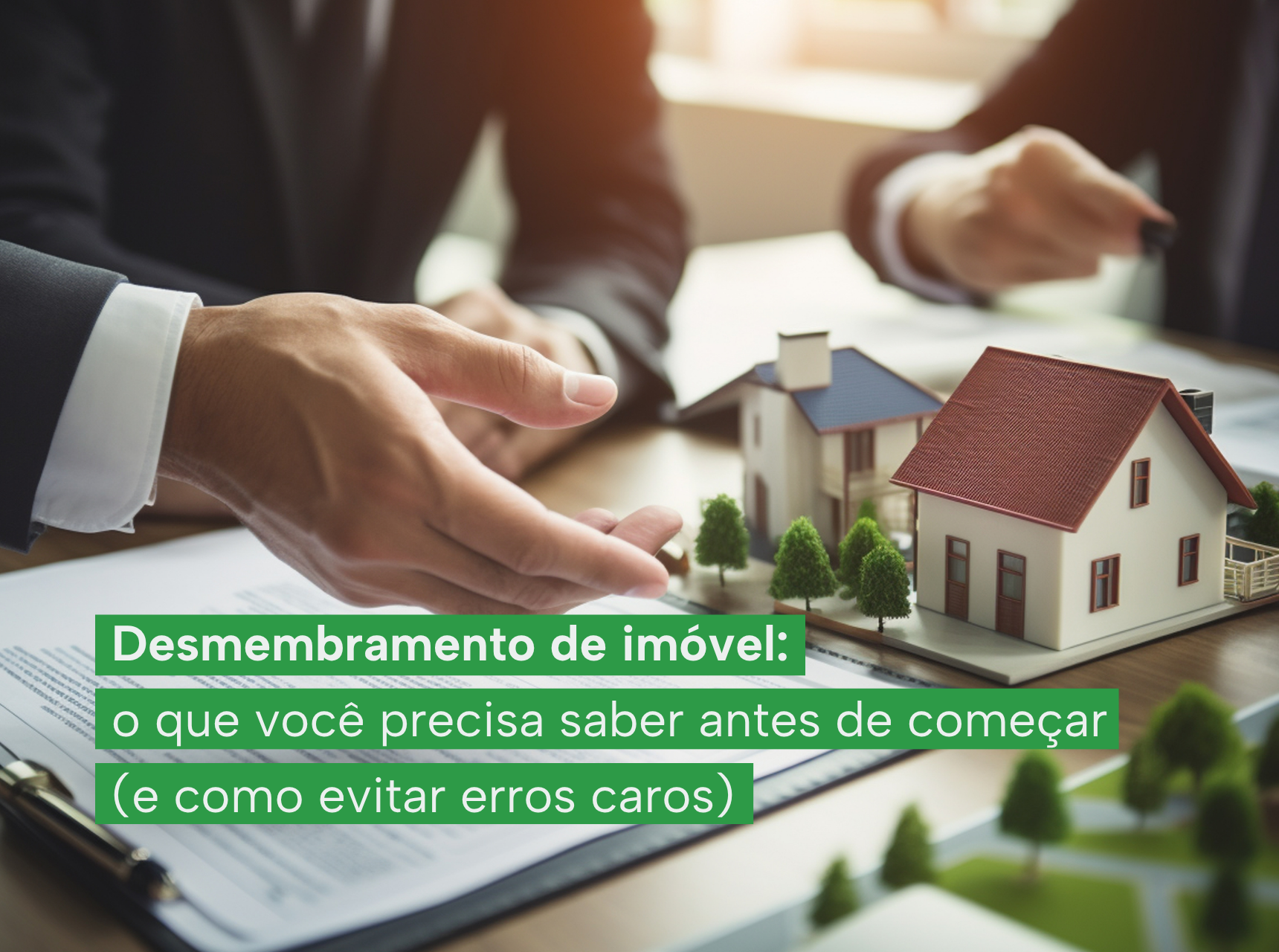 imagem Desmembramento de imóvel: o que você precisa saber antes de começar (e como evitar erros caros)